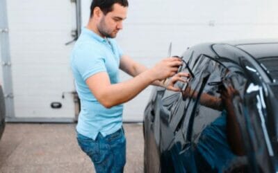 How to Repair Cracks in Tinted Car Glass?
